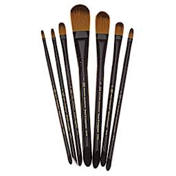 Royal Langnickel Majestic Brushes and Sets - Filbert/Wash, Set of 7