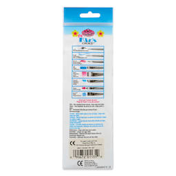 Royal & Langnickel Big Kid's Choice Lil' Grippers Synthetic Brushes - Round, Set of 3, back of the pack