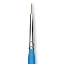 Princeton Select Synthetic Brush - Monogram, Mini Handle, Size 20/0 (close-up)