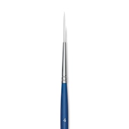 Princeton Summit Series 6850 Liner Brush - Size 4, Short Handle, Synthetic close up