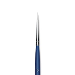Princeton Summit Series 6850 Round Brush - Size 0, Short Handle, Synthetic close up
