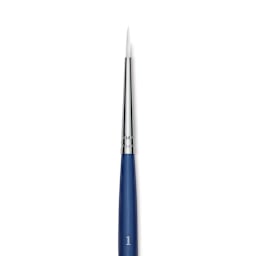 Princeton Summit Series 6850 Round Brush - Size 1, Short Handle, Synthetic close up