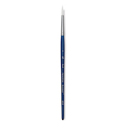 Princeton Summit Series 6850 Round Brush - Size 4, Short Handle, Synthetic