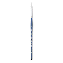Princeton Summit Series 6850 Round Brush - Size 6, Short Handle, Synthetic