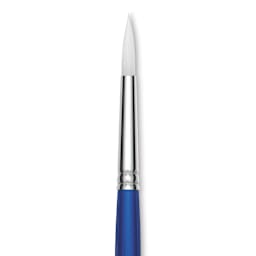 Princeton Summit Series 6850 Round Brush - Size 8, Short Handle, Synthetic close up