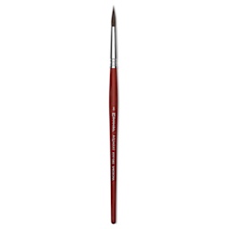 Escoda Aquario Squirrel Hair Brush - Round, Short Handle, Size 8