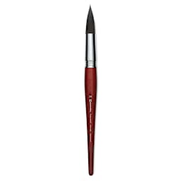 Escoda Aquario Squirrel Hair Brush - Round, Short Handle, Size 24