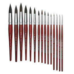 Escoda Aquario Squirrel Hair Round Brushes