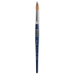 Escoda Optimo Kolinsky Sable Brush - Pointed Round, Short Handle, Size 16