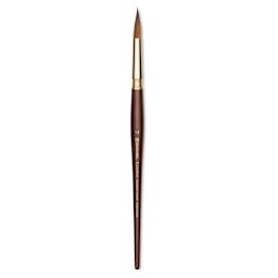 Escoda Reserva Kolinsky-Tajmyr Sable Brush - Pointed Round, Short Handle, Size 14 (full length)