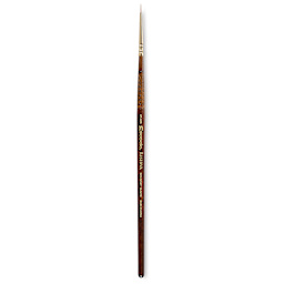 Escoda Reserva Kolinsky-Tajmyr Sable Brush - Pointed Round, Short Handle, Size 3/0 (full length)