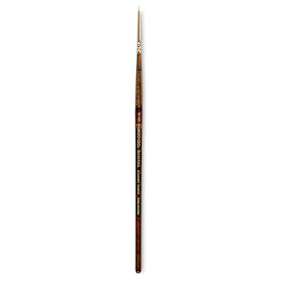 Escoda Reserva Kolinsky-Tajmyr Sable Brush - Pointed Round, Short Handle, Size 4/0 (full length)
