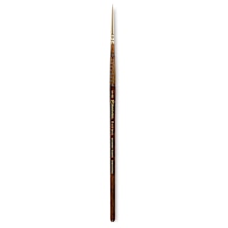 Escoda Reserva Kolinsky-Tajmyr Sable Brush - Pointed Round, Short Handle, Size 5/0 (full length)