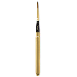 Escoda Reserva Kolinsky-Tajmyr Sable Brush - Pocket Round, Short Handle, Size 6 (full length)
