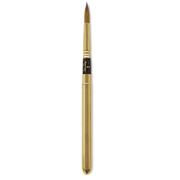 Escoda Reserva Kolinsky-Tajmyr Sable Brush - Pocket Round, Short Handle, Size 12 (full length)