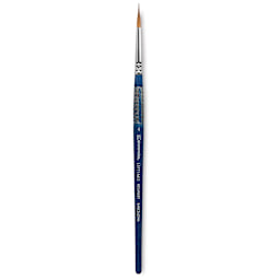 Escoda Optimo Kolinsky Sable Brush - Reservoir Liner, Short Handle, Size 4