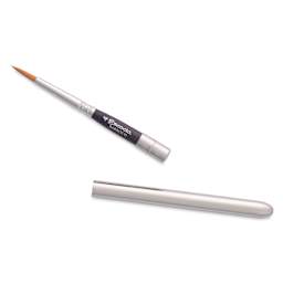 Escoda Barroco Toray Gold Synthetic Travel Brush - Round, Size 4, handle separated from the brush