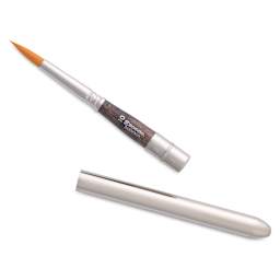 Escoda Barroco Toray Gold Synthetic Travel Brush - Round, Size 10, handle separated from the brush