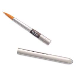 Escoda Barroco Toray Gold Synthetic Travel Brush - Round, Size 12, handle separated from the brush