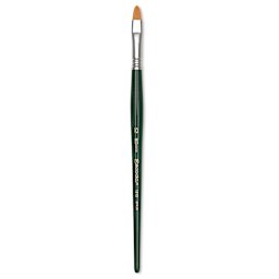 Escoda Barroco Toray Gold Synthetic Brush - Bright, Short Handle, Size 10