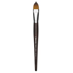 Escoda Prado Tame Synthetic Brush - Filbert, Short Handle, Size 22