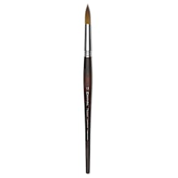 Escoda Prado Tame Synthetic Brush - Round, Short Handle, Size 12