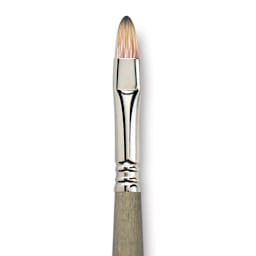 Escoda Tadami Synthetic Mongoose Brush - Bright, Short Handle, Size 16