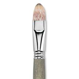 Escoda Tadami Synthetic Mongoose Brush - Bright, Short Handle, Size 18