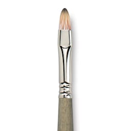 Escoda Tadami Synthetic Mongoose Brush - Bright, Short Handle, Size 24