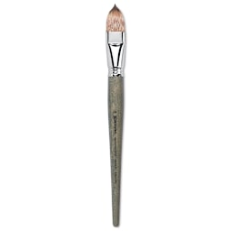 Escoda Tadami Synthetic Mongoose Brush - Filbert, Short Handle, Size 24