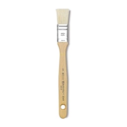 Escoda Clasico Chungking White Bristle Brush - Mottler, Size 9