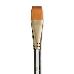 Princeton Heritage Sable Brush - Wash, Short Handle, Size 3/4" close up