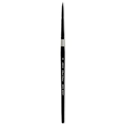 Silver Brush Black Velvet Brush - Script, Size 6