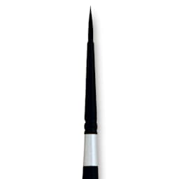 Silver Brush Black Velvet Brush - Round, Size 2 close up