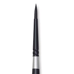 Silver Brush Black Velvet Brush - Round, Size 4 close up