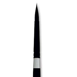 Silver Brush Black Velvet Brush - Round, Size 8 close up