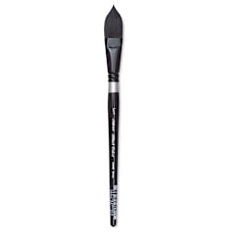 Silver Brush Black Velvet Brush - Oval Wash, Size 1"