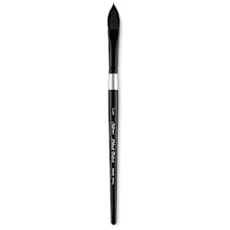 Silver Brush Black Velvet Brush - Oval Wash, Size 1/2"