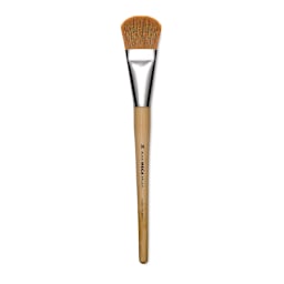 Blick Mega Golden Taklon Brush - Mega Filbert, Short Handle, Size 30