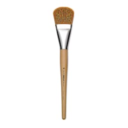 Blick Mega Golden Taklon Brush - Mega Filbert, Short Handle, Size 40