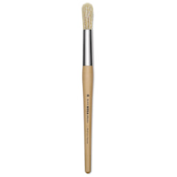 Blick Mega Natural Bristle Brush - Mega Round, Short Handle, Size 30