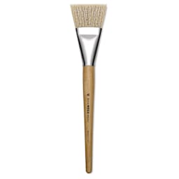 Blick Mega Natural Bristle Brush - Mega Flat, Short Handle, Size 40