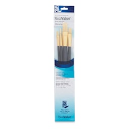Princeton Real Value Brush Set - 9131, Bristle, Long Handle, Set of 4 front of package