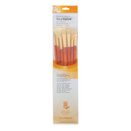 Princeton Real Value Brush Set - 9154, Bristle, Long Handle, Set of 7 front of package