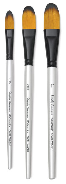 Simply Simmons Synthetic Mix Watercolor Brushes