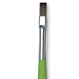 Da Vinci Fit For School & Hobby Brush - Flat, Size 6, Short Handle