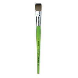 Da Vinci Fit For School & Hobby Brush - Flat, Size 24, Short Handle