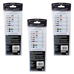 Royal Langnickel Classroom Assortment - Set of 30, back of three pouches with ten brushes each