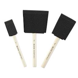 Blick Essentials Value Foam Brushes - Set of 3