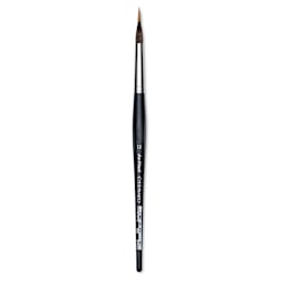 Da Vinci Casaneo Synthetic Squirrel Watercolor Brush - Inlaid Long Liner, Size 12, Short Handle, Synthetic